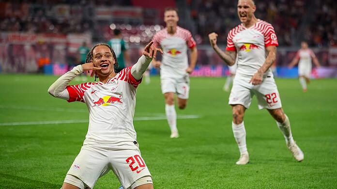 Nach einem 0:1-Rückstand schlug RB Leipzig den VfB Stuttgart mit 5:1.