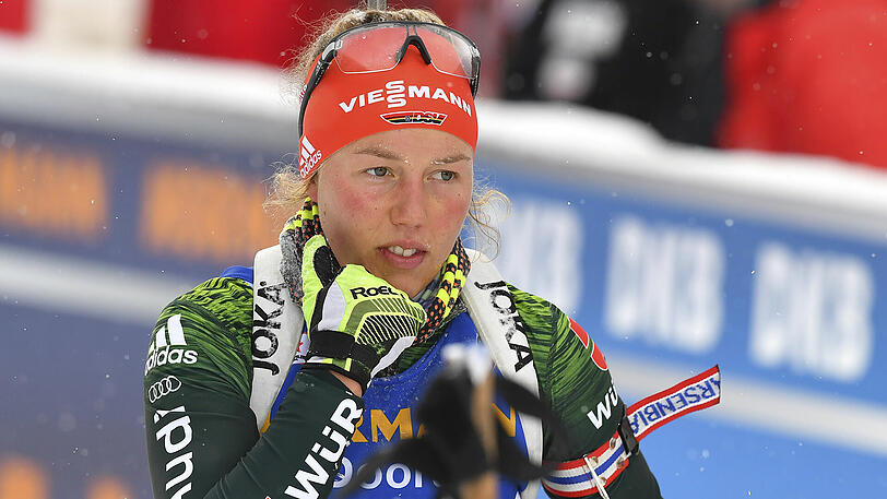 Laura Dahlmeier ist noch weit von ihrer Topform entfernt.