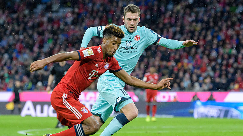 KINGSLEY COMAN - NOTE 2: Traf zunächst aus kurzer Distanz den Pfosten (12.). Legte schön auf Lewandowski zurück (31.). Traf dann sehenswert zum 3:0.