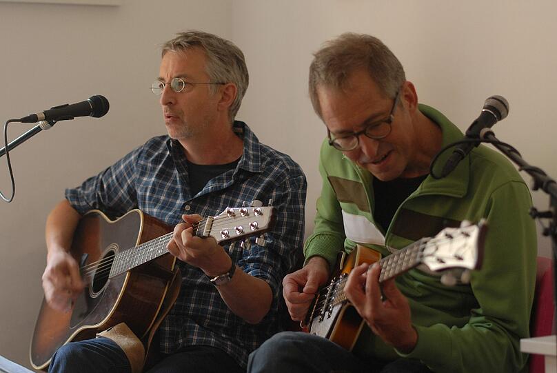 Der Familiennachmittag im KEKKO Kreativ mit bayerischer Musik.