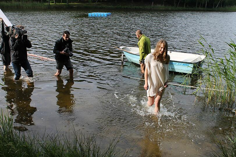 Bilder vom Shooting aus Hamburg: So ist der Deutsche Bauernkalender 2013 entstanden