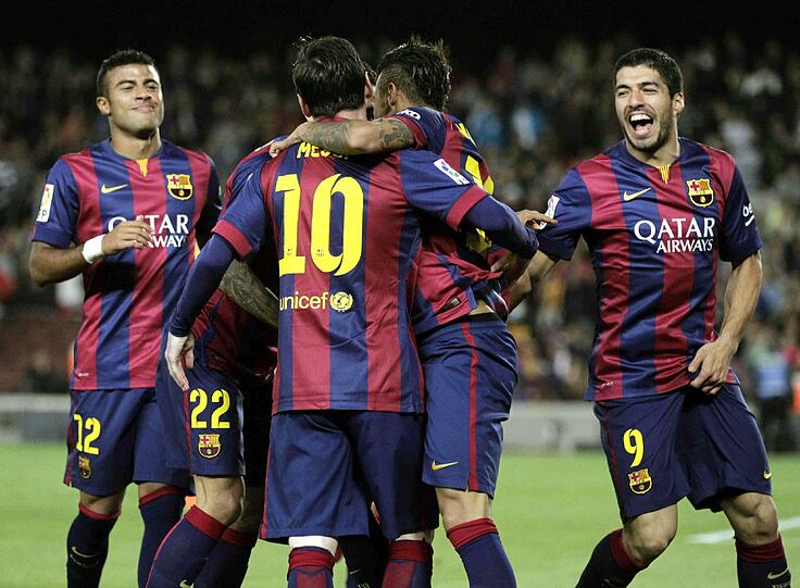 Der FC Barcelona feierte gegen den FC Getafe ein 6:0-Schützenfest.
