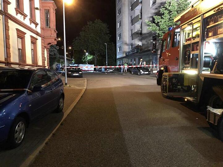 Die Unfallstelle in Pirmasens.