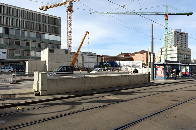 Bahnhofsplatz: Der alte Hauptbahnhof ist längst Geschichte.