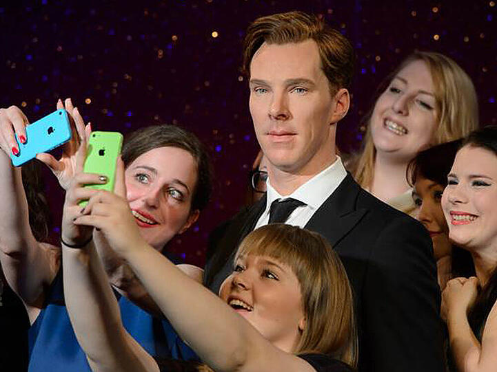 Auch als Wachsfigur unwiderstehlich: Benedict Cumberbatch