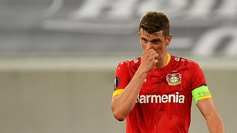 Lars Bender schied mit Bayer Leverkusen gegen Inter Mailand aus.