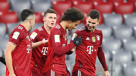 Auch dank eines Doppelpacks von Leroy Sané feierten die Bayern einen erfolgreichen Jahresabschluss.