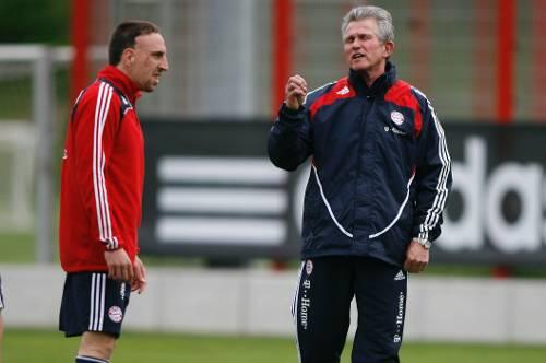 "Franck will Erfolg": Trainer Jupp Heynckes (r.) über Ribéry.