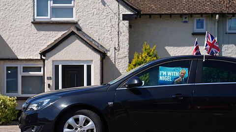 Der Erfolg von Reform UK wird vor allem Farage pers&ouml;nlich zugeschrieben.