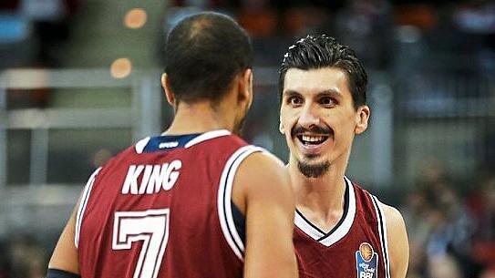 In München aufgewachsen: King (l.) und Djedovic.
