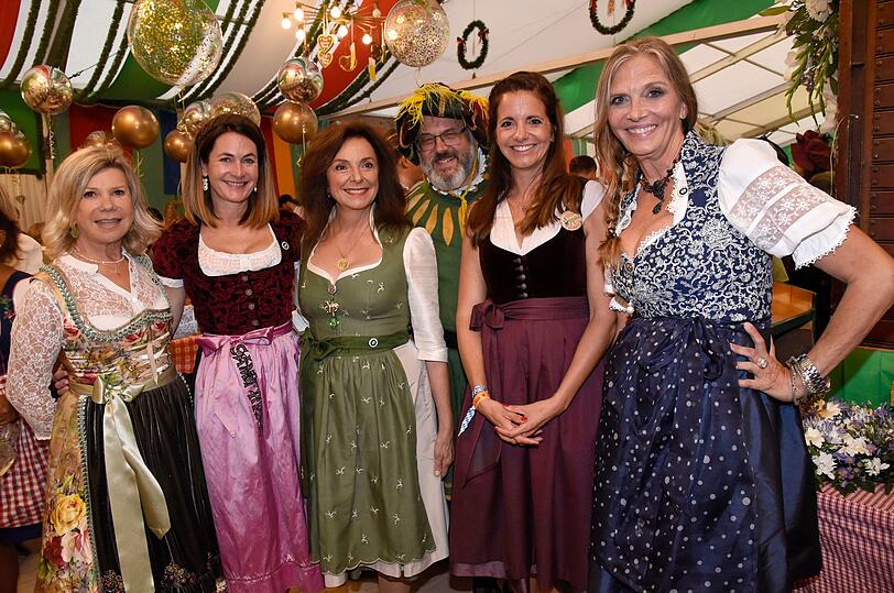 Marianne Hartl, Natalie Schmid, Uschi Dämmrich von Luttitz, Kristina Frank und Nicole Belstler-Böttcher