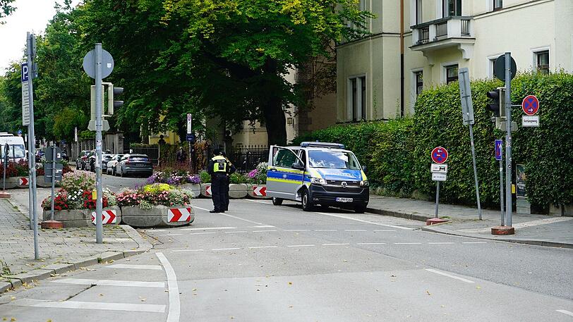 Polizei ist rund um den Bavariaring im Einsatz