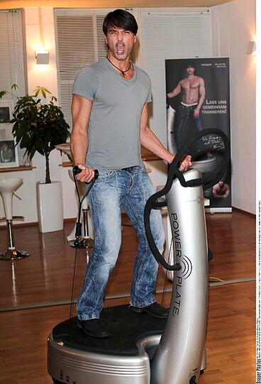 Fitness-Fan Markus Schenkenberg.