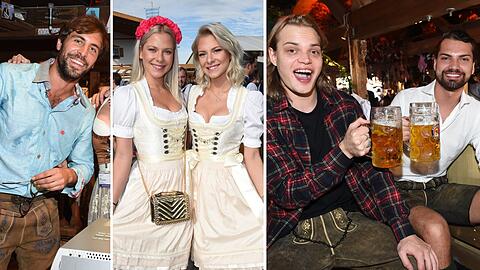 Aus is! Die Promis zeigen sich zum letzten Mal auf der Wiesn...