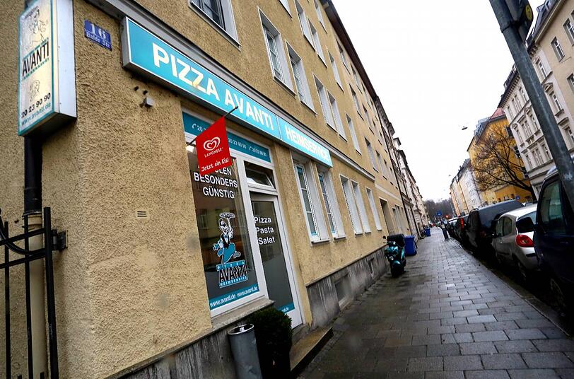 Baldestraße: Hier will der Pizza-Service seine Tische aufstellen.