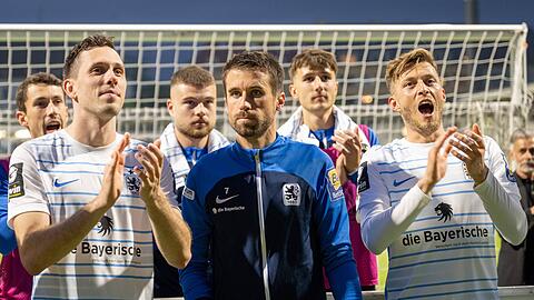 Viele Emotionen und viel Lob von den scheidenden TSV-1860-Spieler Marius Willsch und Stefan Lex.