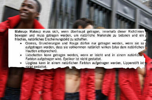 Lesen Sie hier die geheimen Regeln bei Abercrombie and Fitch. Einfach weiterklicken...
