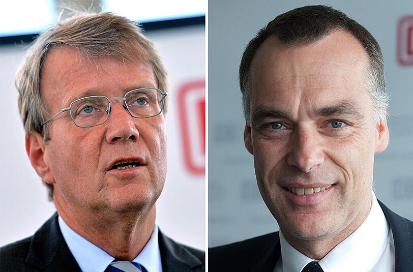 Ronald Pofalla und Berthold Huber sollen in den Vorstand aufrücken.