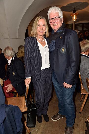 Sybille Beckenbauer und Thomas Stein