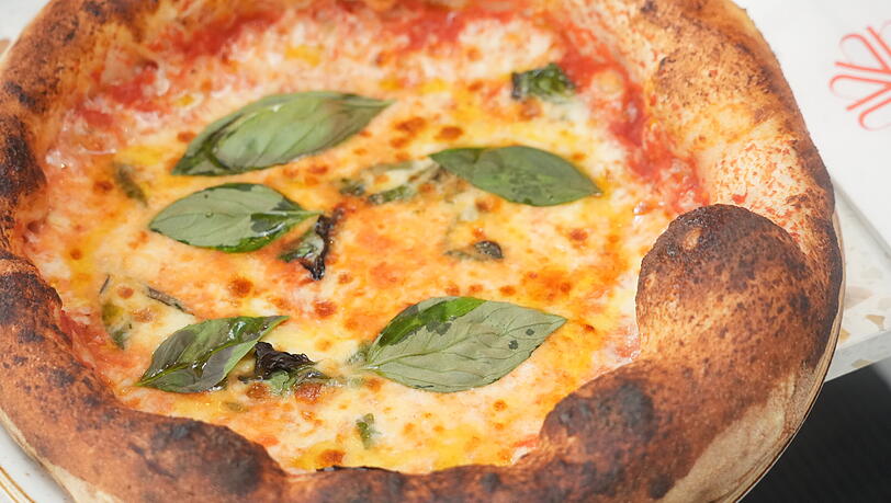 Der Klassiker: Die Pizza Margherita kostet in Vollaths Pizza-Bar 9 Euro.