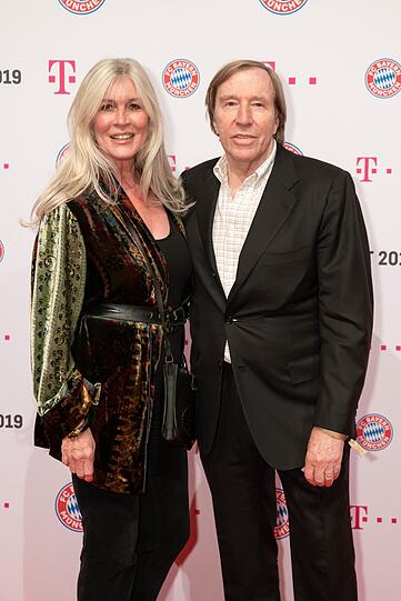 Günter Netzer und Ehefrau Elvira