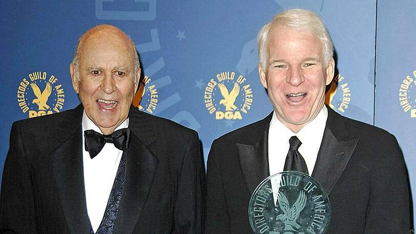 Zwei Comedy-Legenden: Carl Reiner (l.) neben Steve Martin