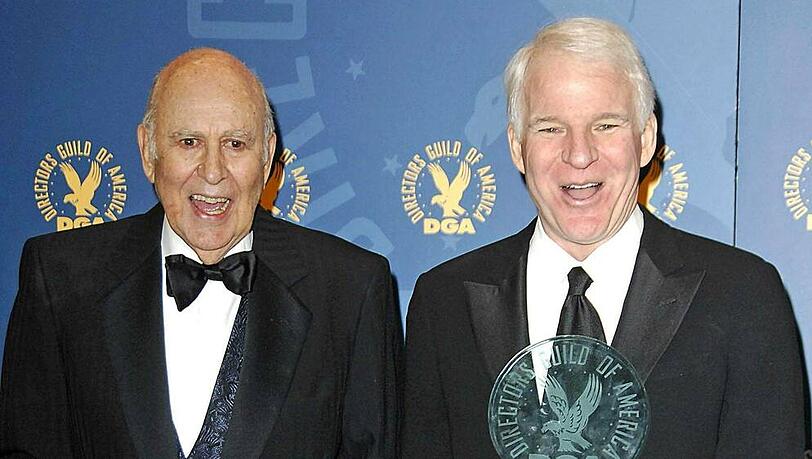 Zwei Comedy-Legenden: Carl Reiner (l.) neben Steve Martin Zwei Comedy-Legenden: Carl Reiner (l.) neben Steve Martin