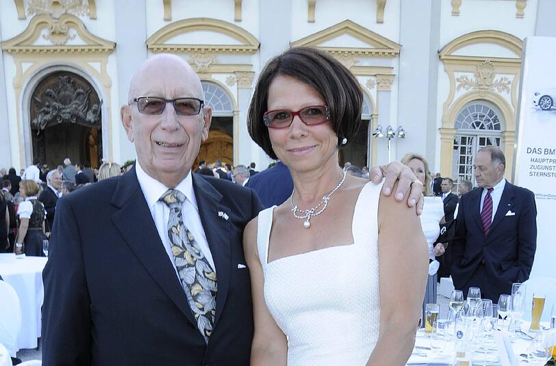 Ex-Pfanni-Chef Otto Eckart, hier mit Ehefrau Brigitte im Jahre 2013, ist am Sonntag verstorben.