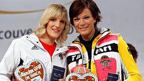 Erfolgreiches Schwestern-Duo: Susanne (links) und Maria Riesch. Erfolgreiches Schwestern-Duo: Susanne (links) und Maria Riesch.