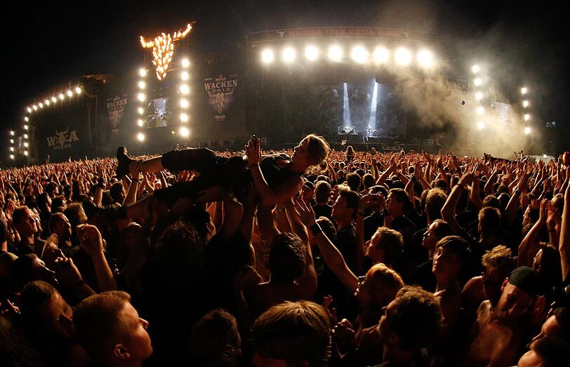Heino, Rammstein und Deep Purple - die neuesten Bilder aus Wacken!