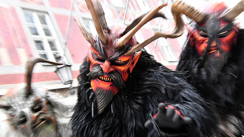 Eine Traditon: Der Krampuslauf in der Münchner Innenstadt. Die Bilder vom Sonntag.