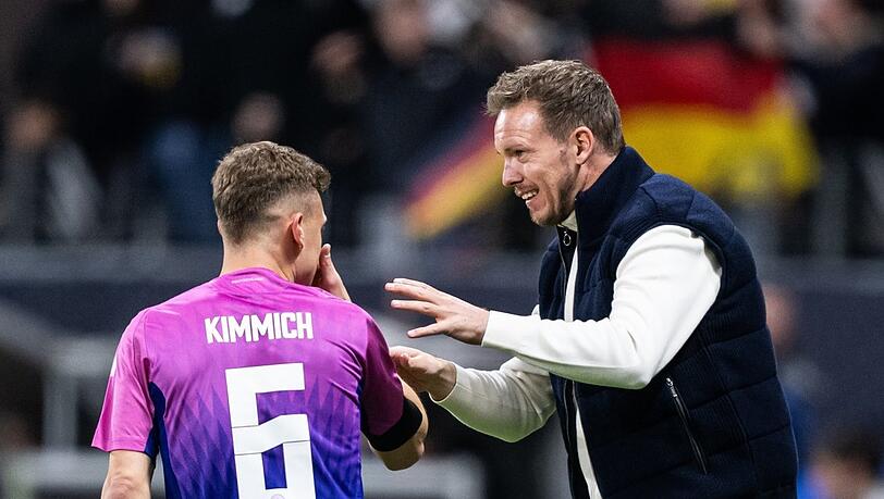 In Schwung gekommen: Julian Nagelsmann (r.) hat die Nationalmannschaft vorangebracht.