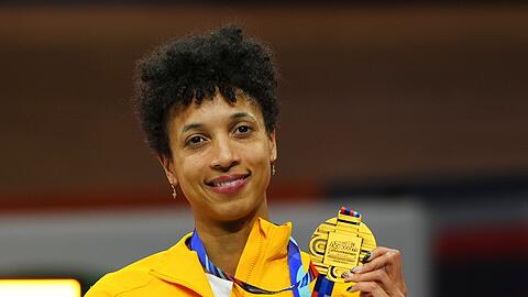 Wird in Nanjing nicht um Medaillen springen: Olympiasiegerin Malaika Mihambo.