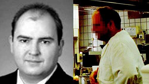 Links der ermordete Koch Markus Schindlbeck, rechts sein geständiger Mörder Heiko K. Links der ermordete Koch Markus Schindlbeck, rechts sein geständiger Mörder Heiko K.