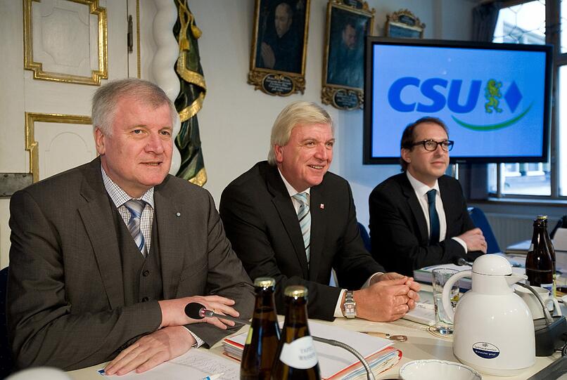 Bilder von der CSU-Klausurtagung in Andechs...