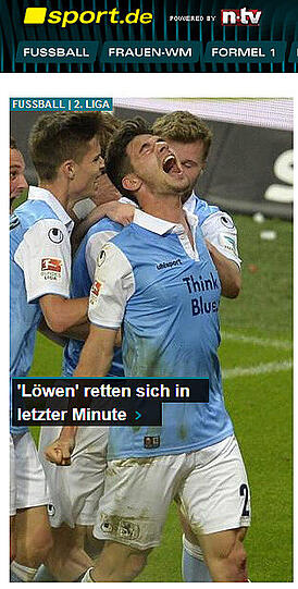 Die Pressestimmen zum Relegationsspiel zwischen dem TSV 1860 München und Holstein Kiel zum Durchklicken.