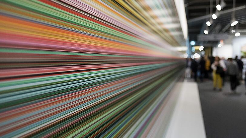 Auch Gerhard Richter ist auf der Art Basel vertreten.