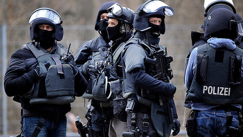 Anti-Teror-Einsatz in Sachsen - die Bundesanwaltschaft hat einen Syrer festnehmen lassen.