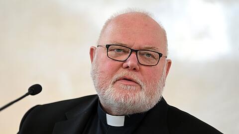Kardinal Reinhard Marx spricht.