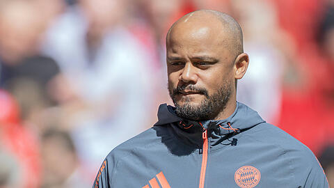 Trainer des FC Bayern: Vincent Kompany.