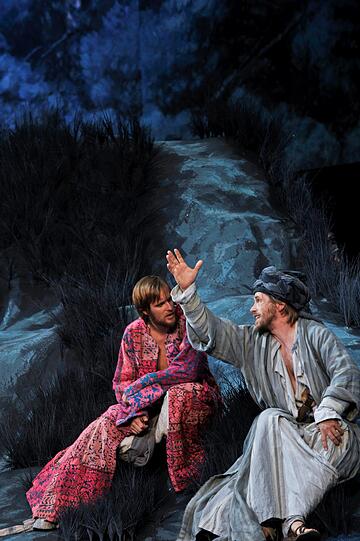 Szenen aus "Joseph und seine Brüder" in Oberammergau.