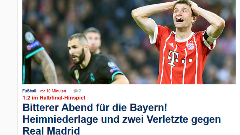 Die Kollegen von Focus Online sprechen von einem "bitteren Abend".
