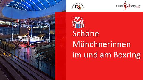 Die Top-25 der Schönen Münchnerin betreten bei der Box-Gala das Rampenlicht.