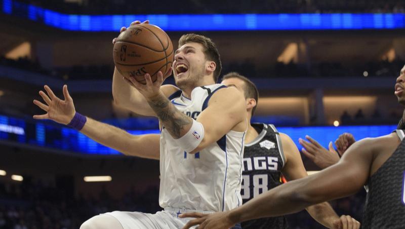 Luka Doncic (l) spielte überragend. Luka Doncic (l) spielte überragend.