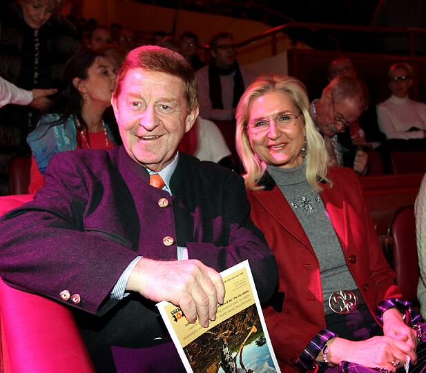 Otto Wiesheu mit Ehefrau