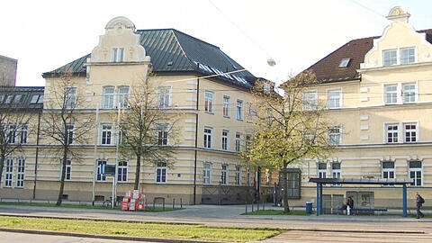 Das Bildungszentrum der Münchner Volkhochschule in der Einsteinstraße.