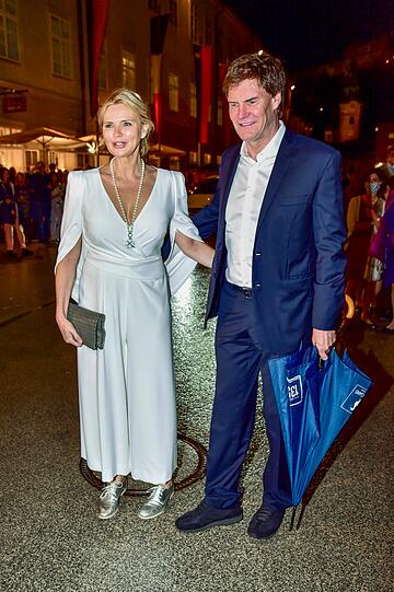 Fesch: Veronica Ferres mit Ehemann Carsten Maschmeyer.