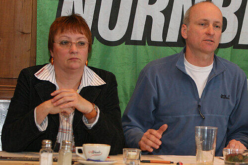 Brigitte Wellhöfer und Achim Mletzko