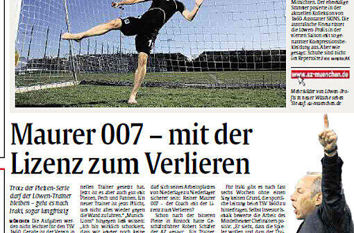 So titelte die AZ...