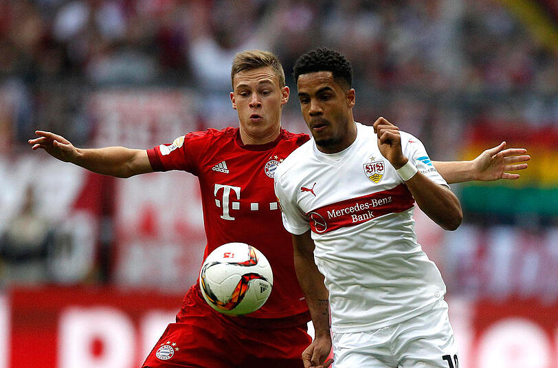 Joshua Kimmich, Note 3: Der Ex-Stuttgarter kam zu seinem zweiten Startelfeinsatz in der Bundesliga. Nicht fehlerfrei, wählte bisweilen die falsche Pass- oder Anspieloption. Insgesamt solide. Pep holte Kimmich immer wieder zu sich, um ihm Anweisungen zu geben.